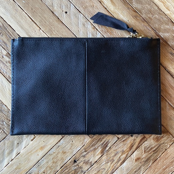 J.CREW Leopard Print Leather Clutch - Picture 4 of 4